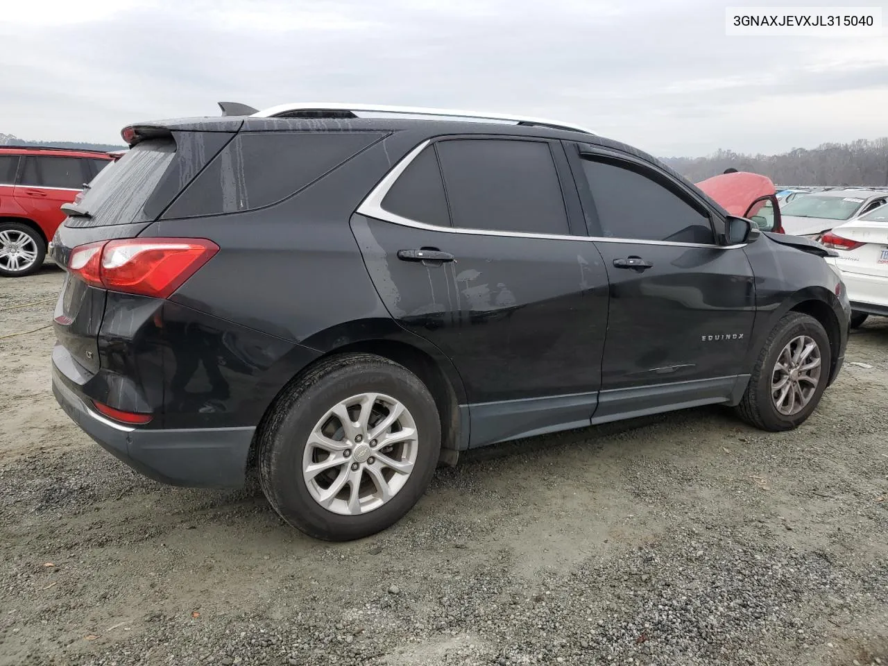 2018 Chevrolet Equinox Lt VIN: 3GNAXJEVXJL315040 Lot: 81387154