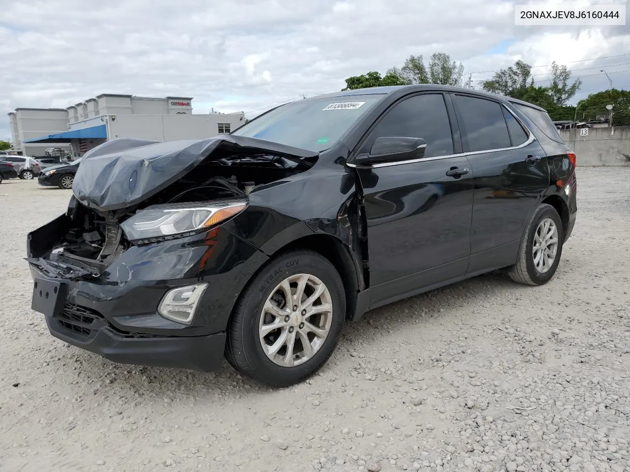 2018 Chevrolet Equinox Lt VIN: 2GNAXJEV8J6160444 Lot: 81388894