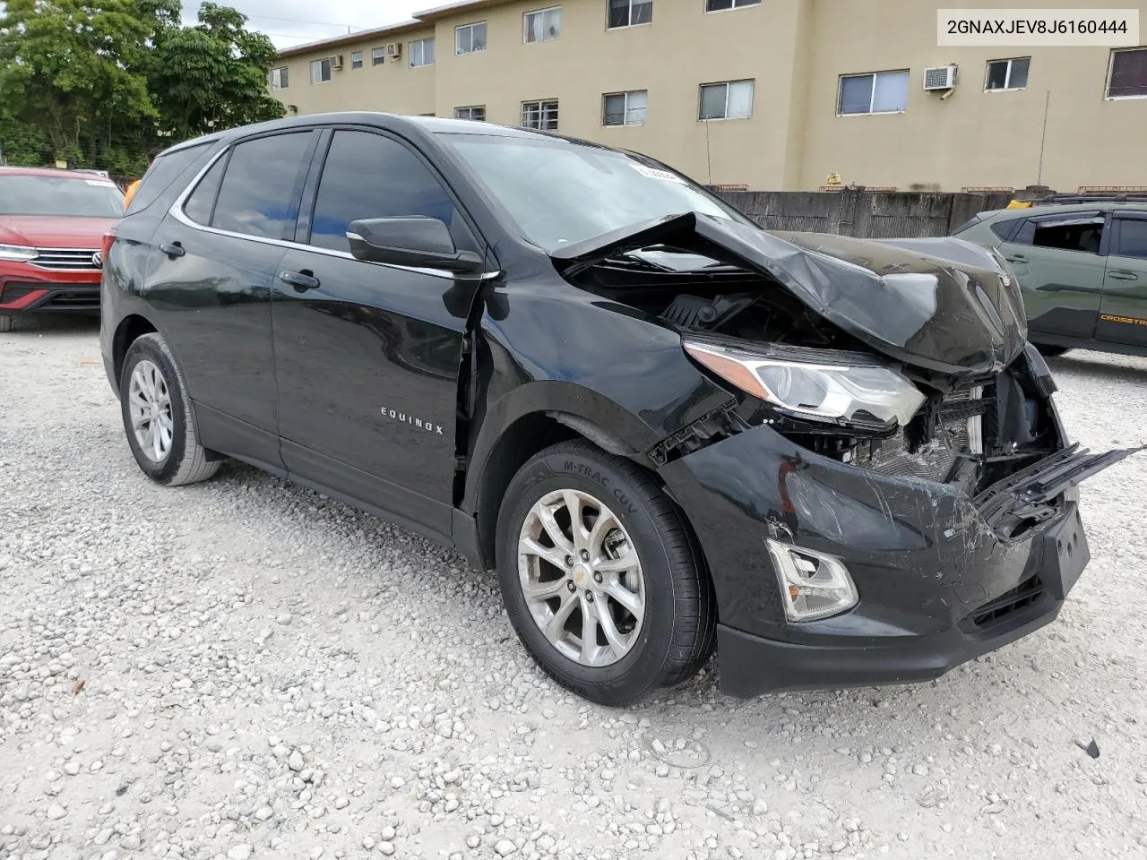 2018 Chevrolet Equinox Lt VIN: 2GNAXJEV8J6160444 Lot: 81388894