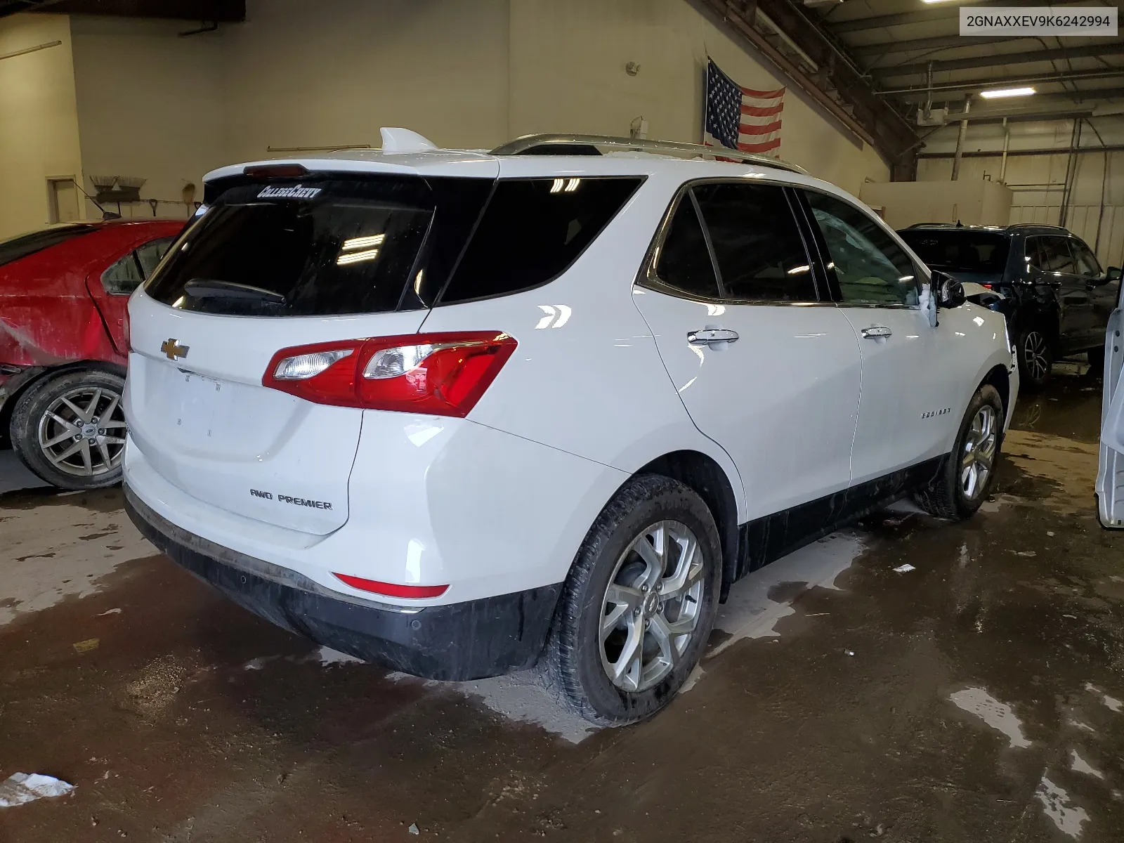 2019 Chevrolet Equinox Premier VIN: 2GNAXXEV9K6242994 Lot: 37724474