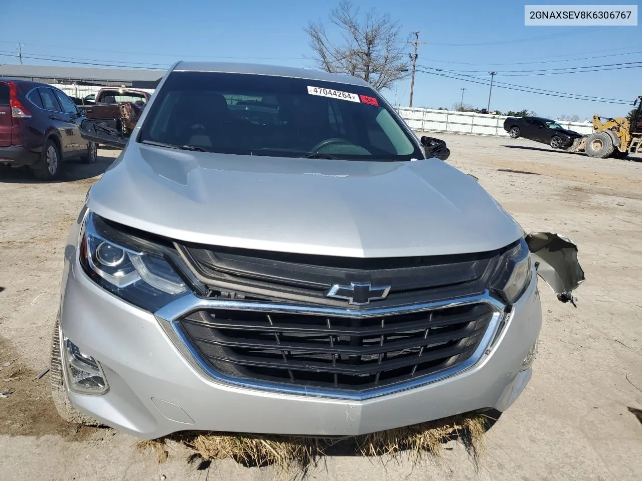 2019 Chevrolet Equinox Ls VIN: 2GNAXSEV8K6306767 Lot: 47044264