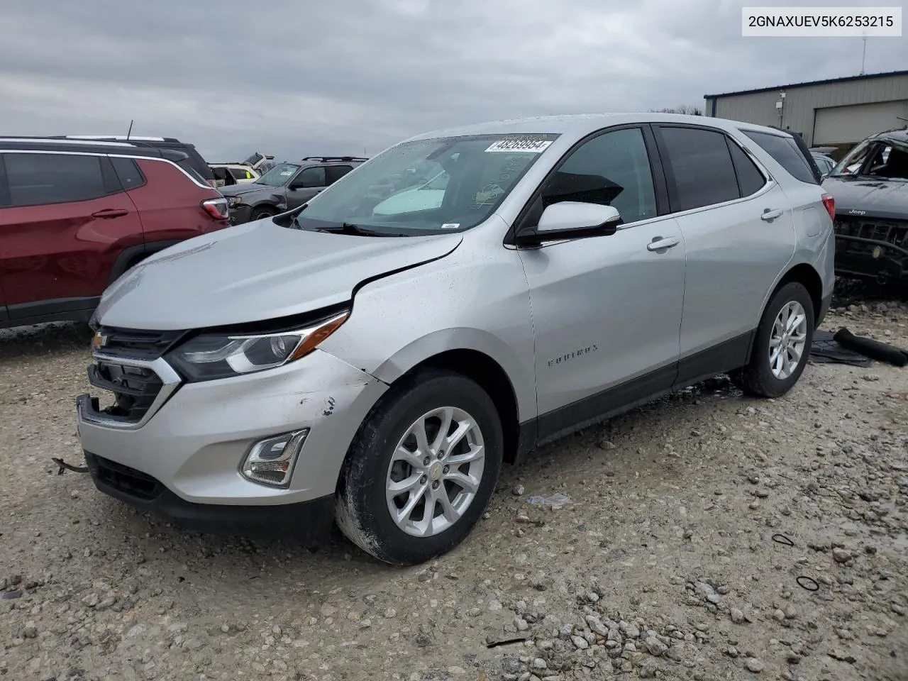 2019 Chevrolet Equinox Lt VIN: 2GNAXUEV5K6253215 Lot: 48269954