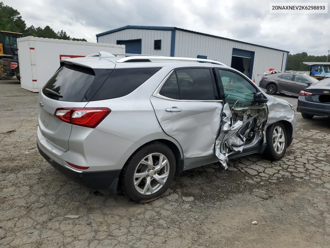 2GNAXNEV2K6298893 2019 Chevrolet Equinox Premier