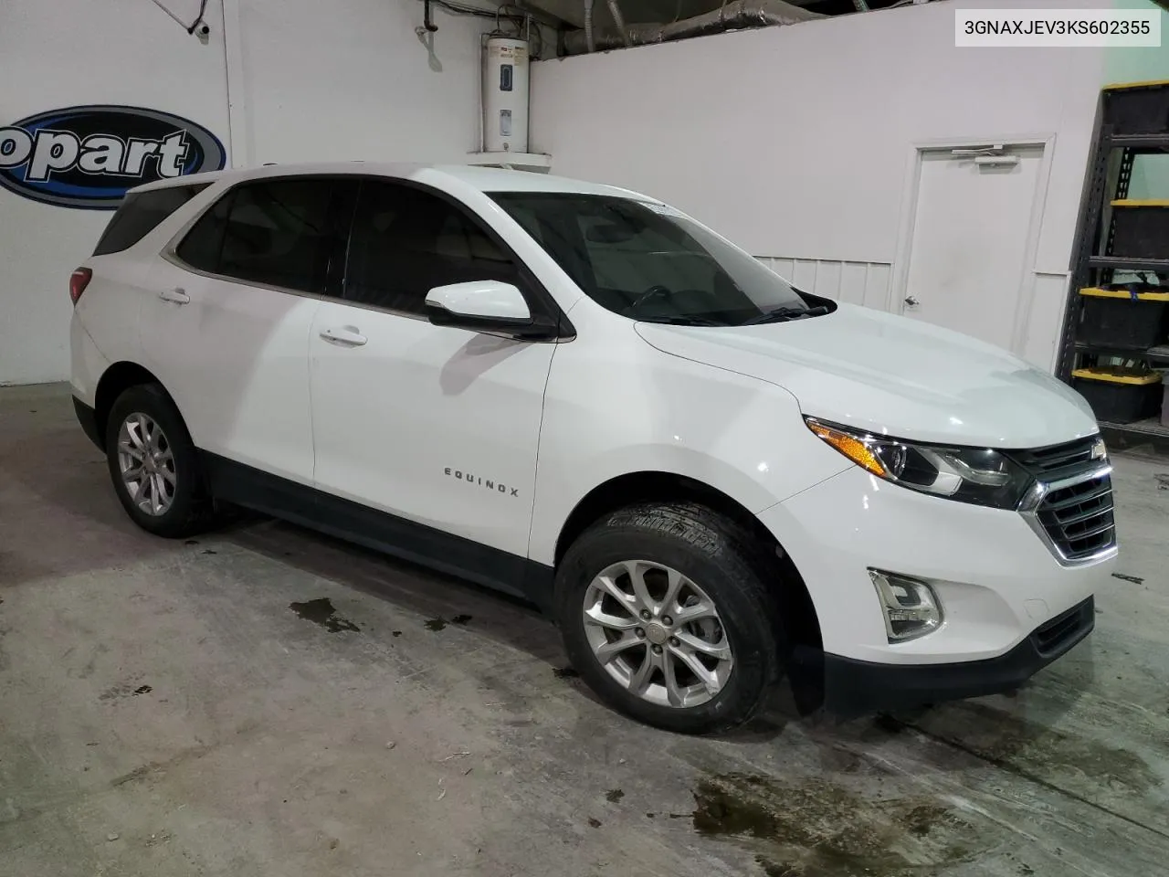 2019 Chevrolet Equinox Lt VIN: 3GNAXJEV3KS602355 Lot: 50833854