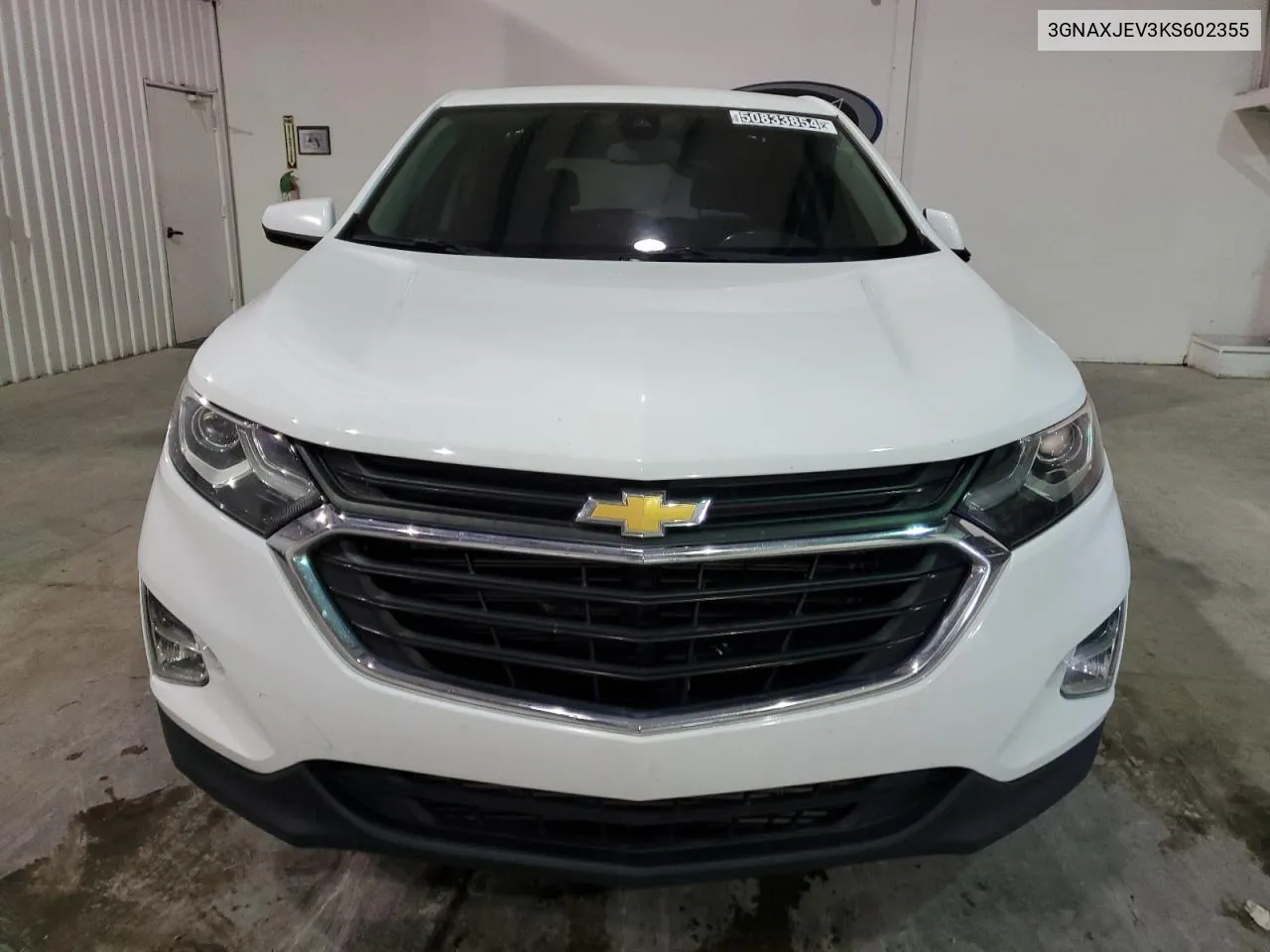 2019 Chevrolet Equinox Lt VIN: 3GNAXJEV3KS602355 Lot: 50833854