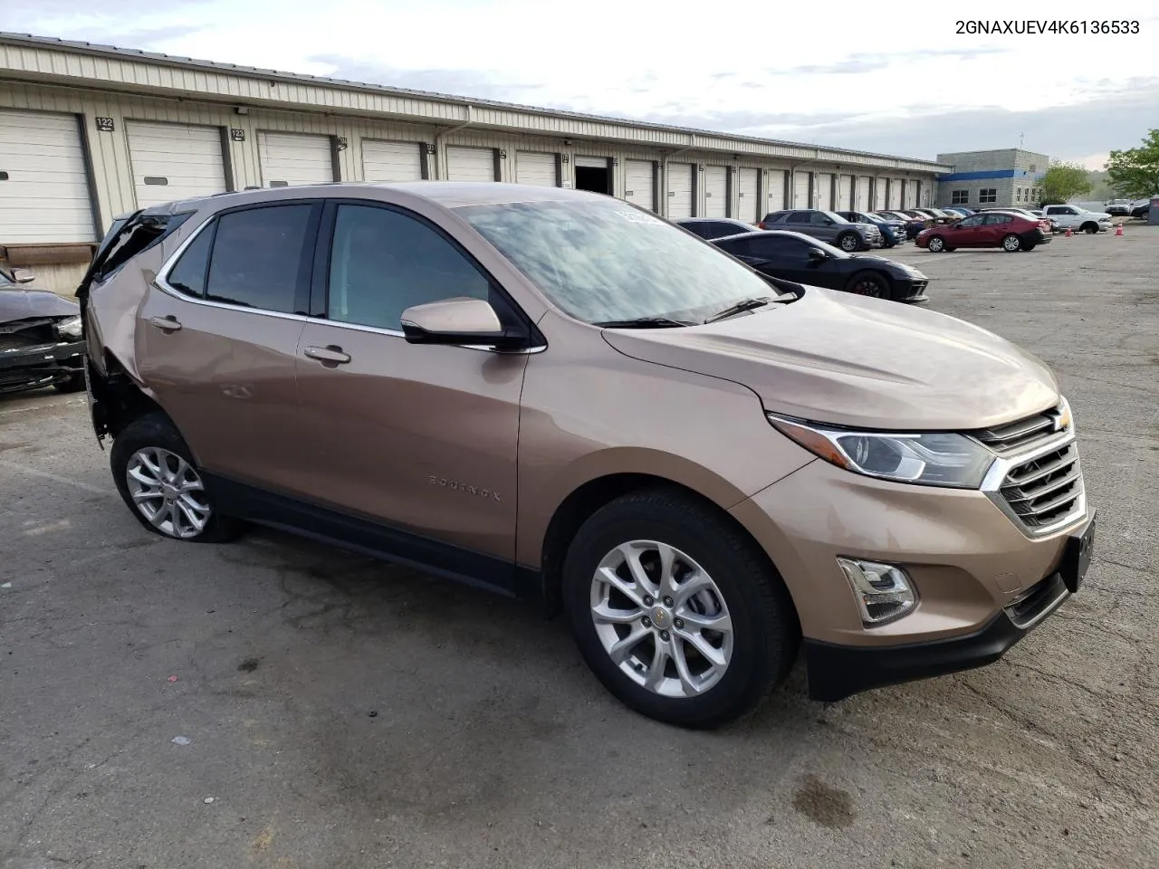 2019 Chevrolet Equinox Lt VIN: 2GNAXUEV4K6136533 Lot: 52199404