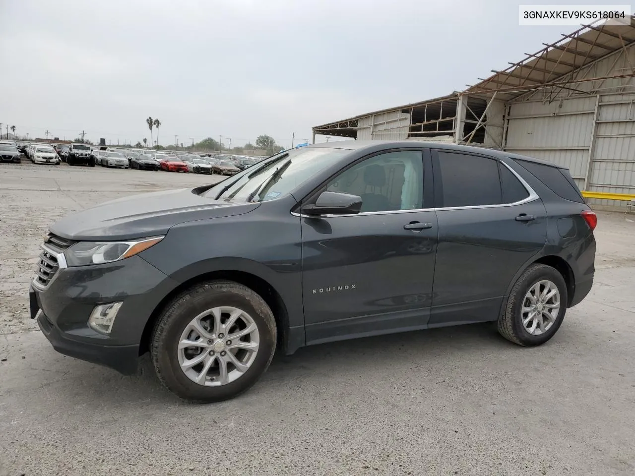 2019 Chevrolet Equinox Lt VIN: 3GNAXKEV9KS618064 Lot: 52522284