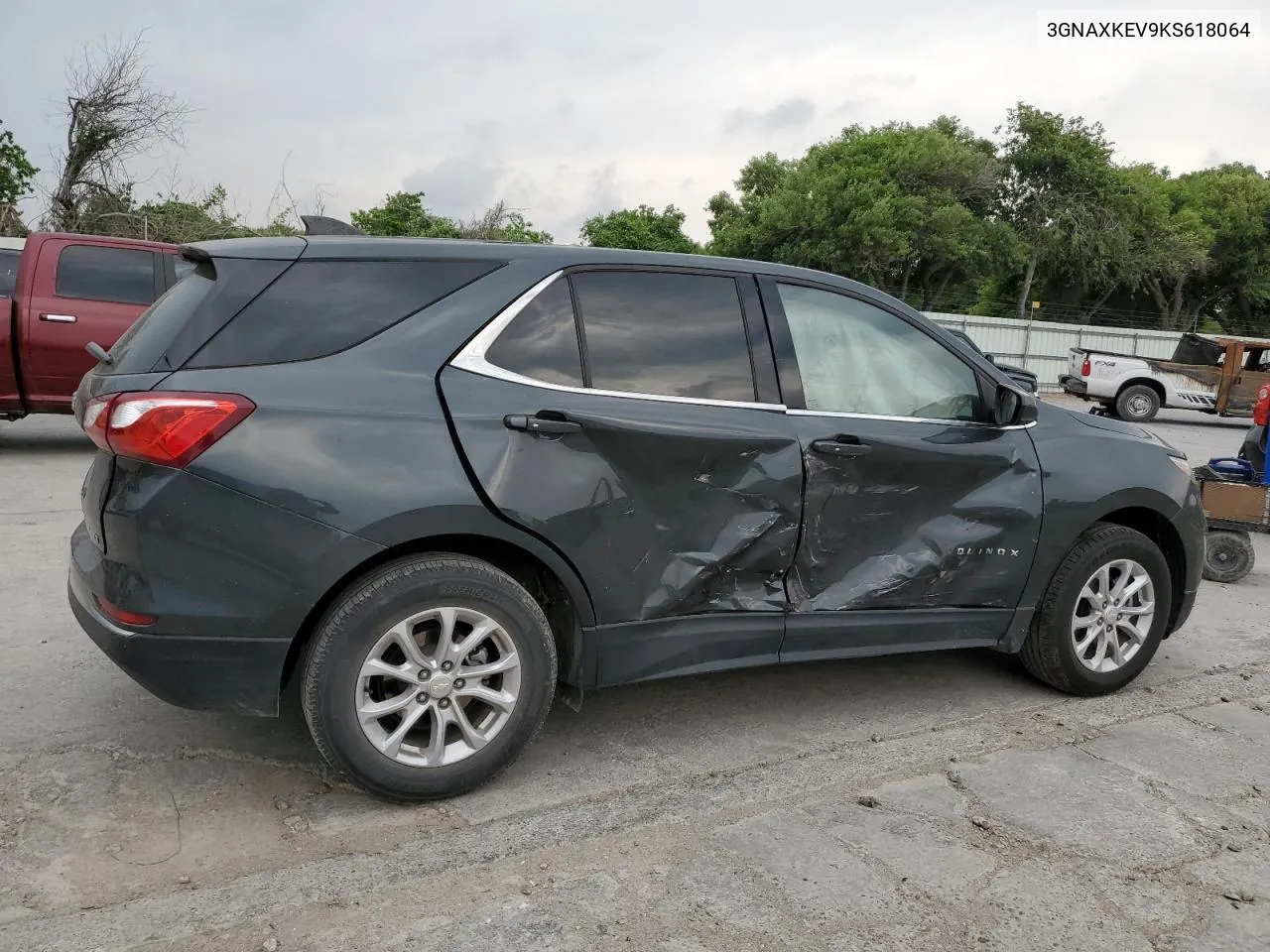 2019 Chevrolet Equinox Lt VIN: 3GNAXKEV9KS618064 Lot: 52522284