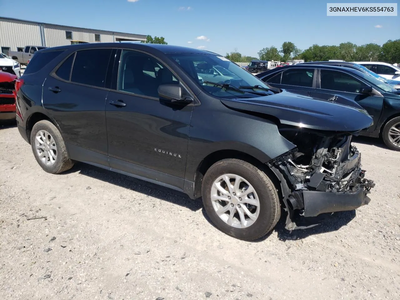 3GNAXHEV6KS554763 2019 Chevrolet Equinox Ls