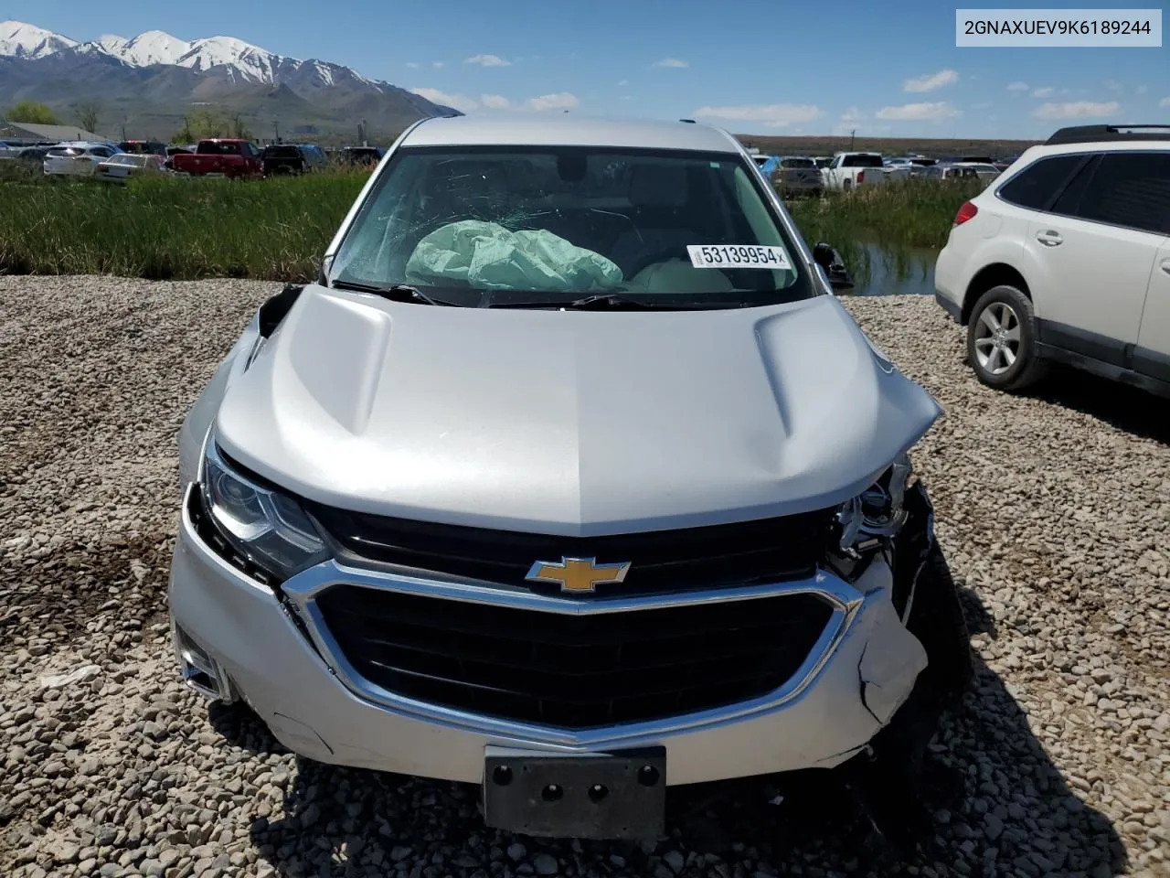 2GNAXUEV9K6189244 2019 Chevrolet Equinox Lt