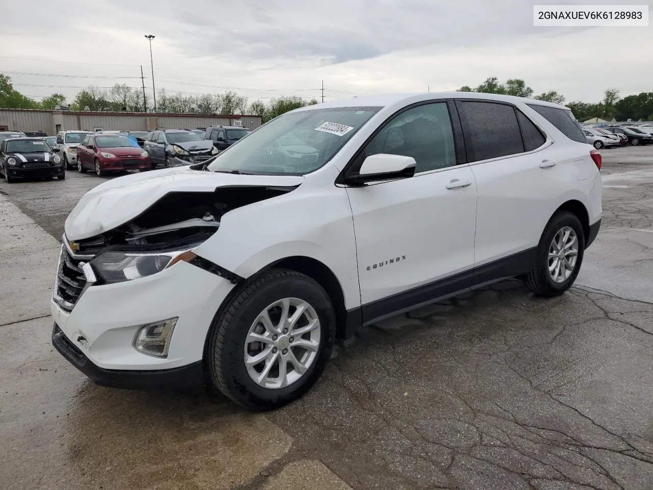 2019 Chevrolet Equinox Lt VIN: 2GNAXUEV6K6128983 Lot: 53222884