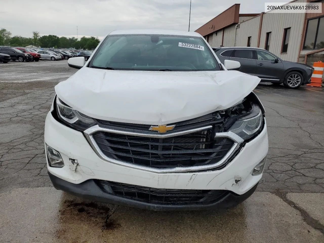 2019 Chevrolet Equinox Lt VIN: 2GNAXUEV6K6128983 Lot: 53222884