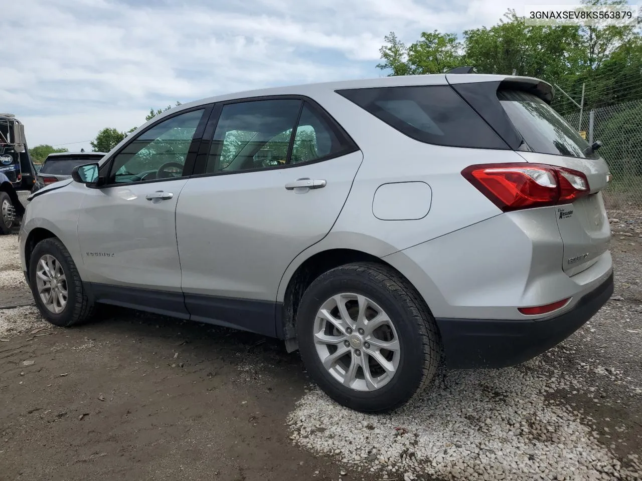 2019 Chevrolet Equinox Ls VIN: 3GNAXSEV8KS563879 Lot: 53249224