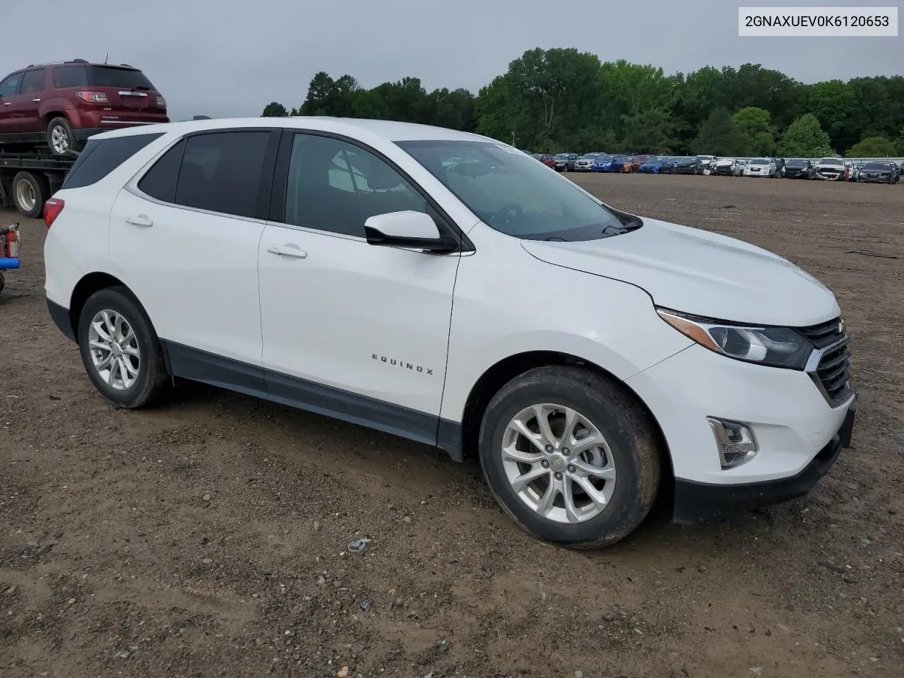 2019 Chevrolet Equinox Lt VIN: 2GNAXUEV0K6120653 Lot: 53276404