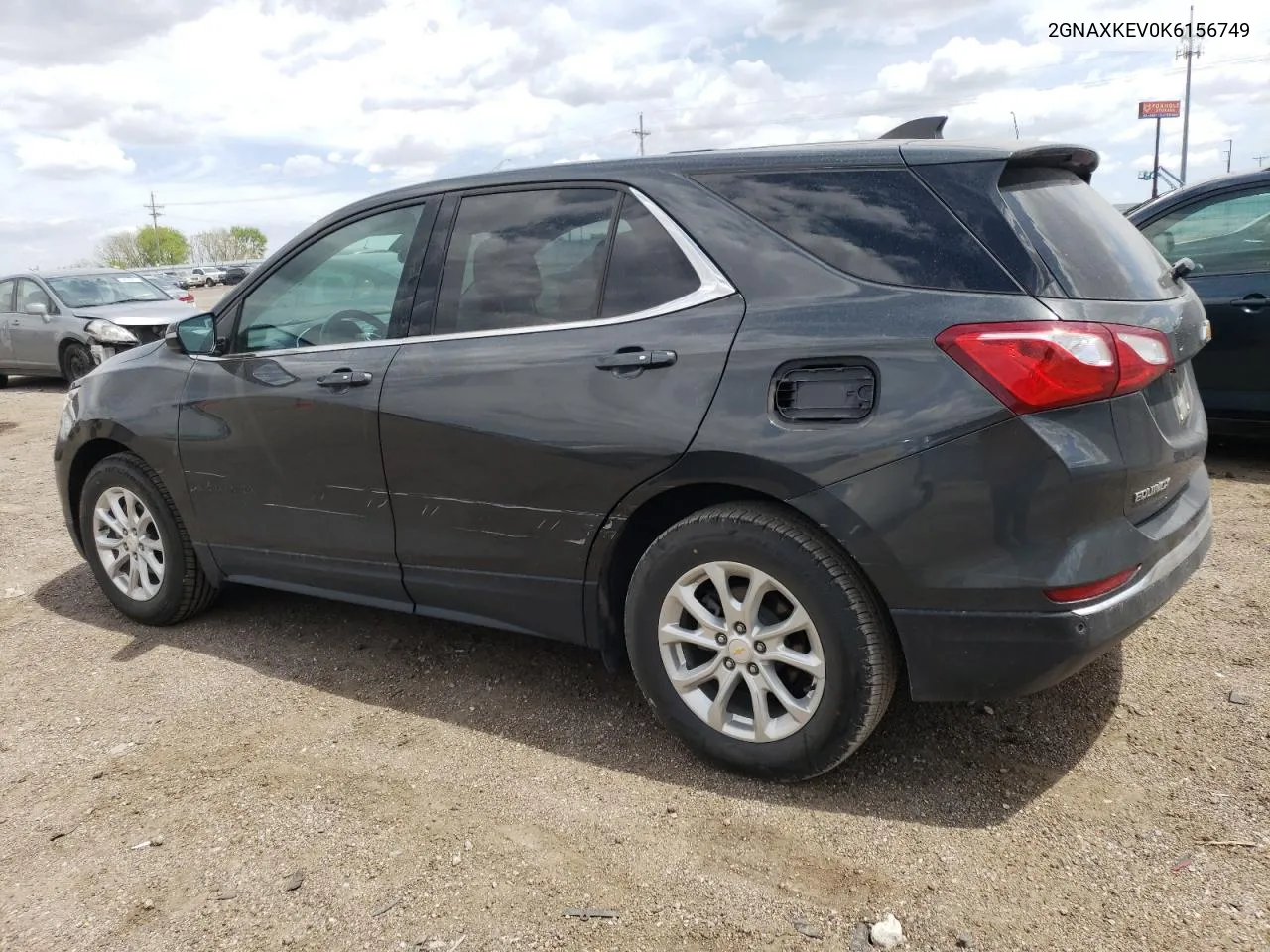 2GNAXKEV0K6156749 2019 Chevrolet Equinox Lt