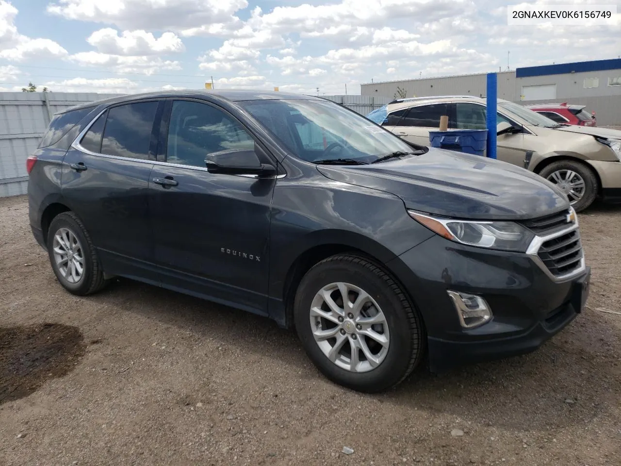 2GNAXKEV0K6156749 2019 Chevrolet Equinox Lt