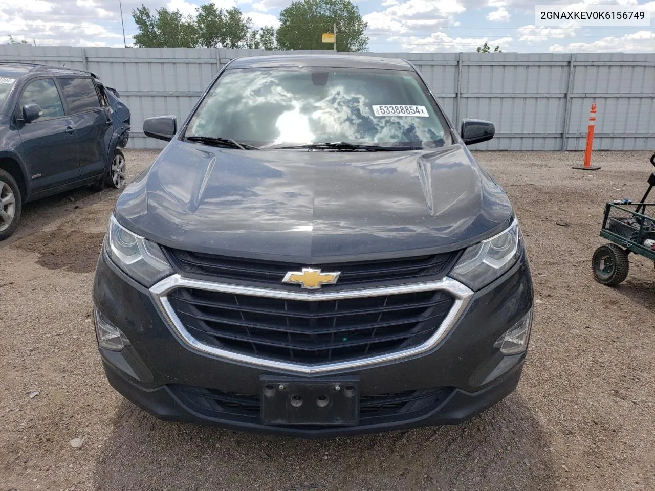 2019 Chevrolet Equinox Lt VIN: 2GNAXKEV0K6156749 Lot: 53388854