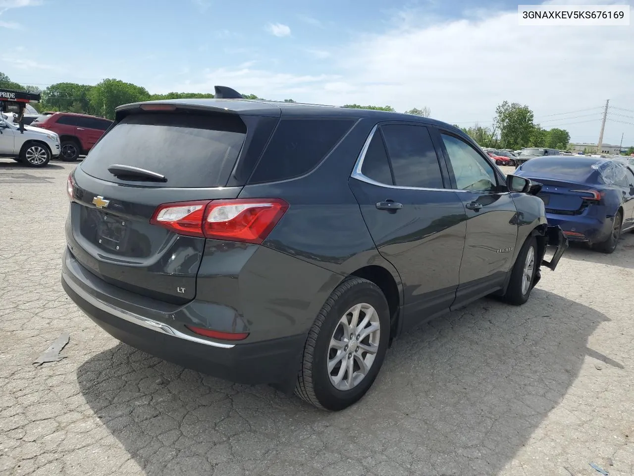 2019 Chevrolet Equinox Lt VIN: 3GNAXKEV5KS676169 Lot: 53408144