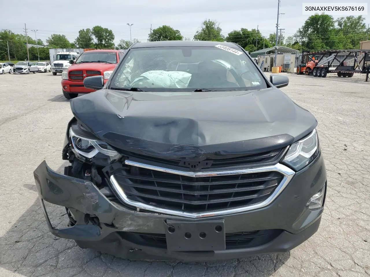 2019 Chevrolet Equinox Lt VIN: 3GNAXKEV5KS676169 Lot: 53408144