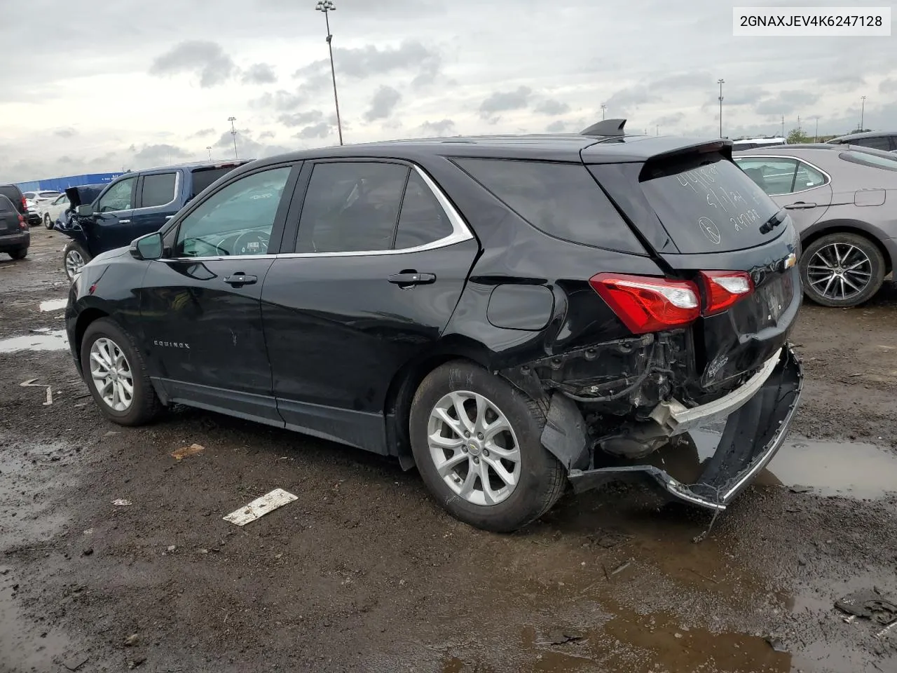 2019 Chevrolet Equinox Lt VIN: 2GNAXJEV4K6247128 Lot: 53585754