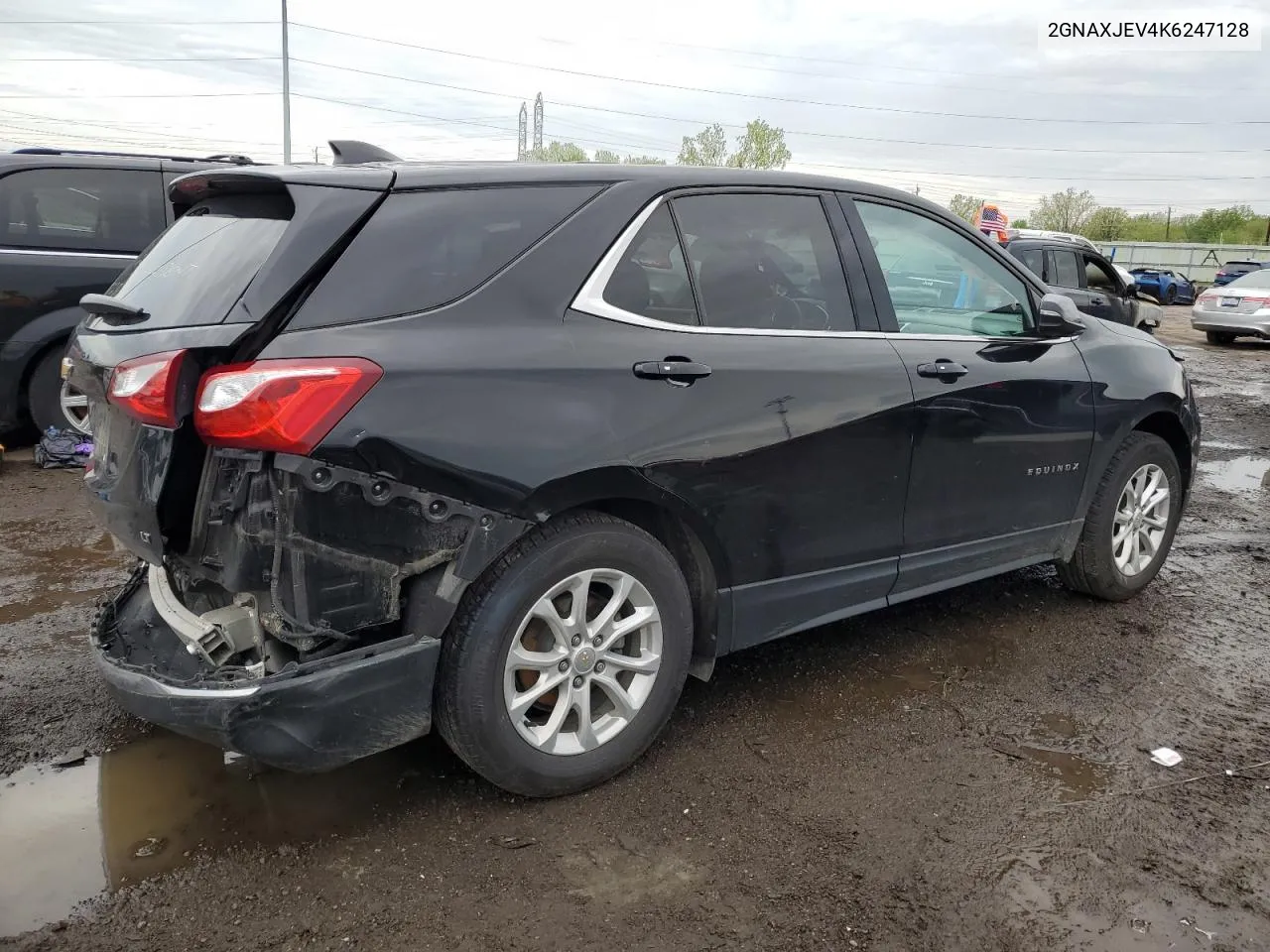 2019 Chevrolet Equinox Lt VIN: 2GNAXJEV4K6247128 Lot: 53585754