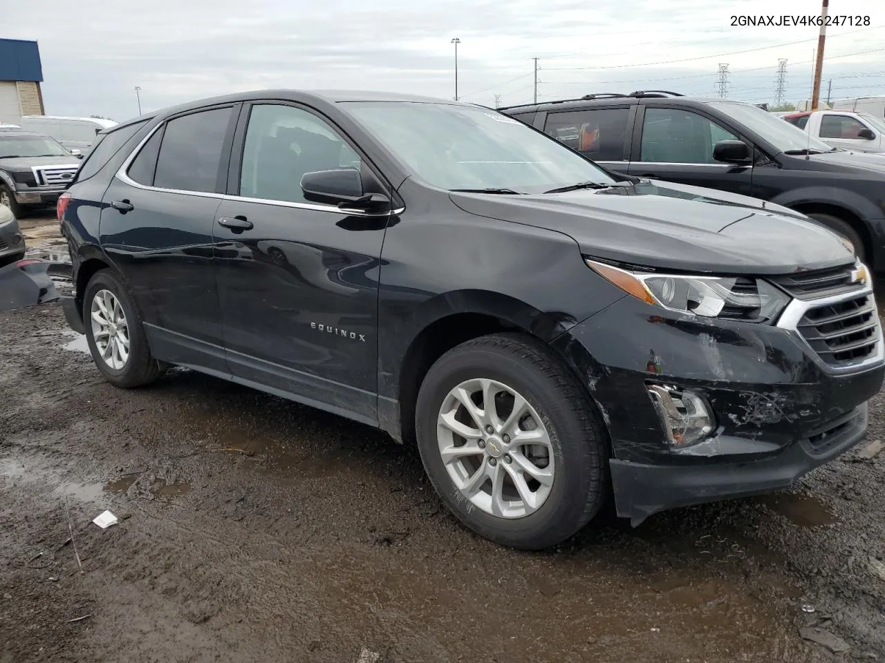 2019 Chevrolet Equinox Lt VIN: 2GNAXJEV4K6247128 Lot: 53585754