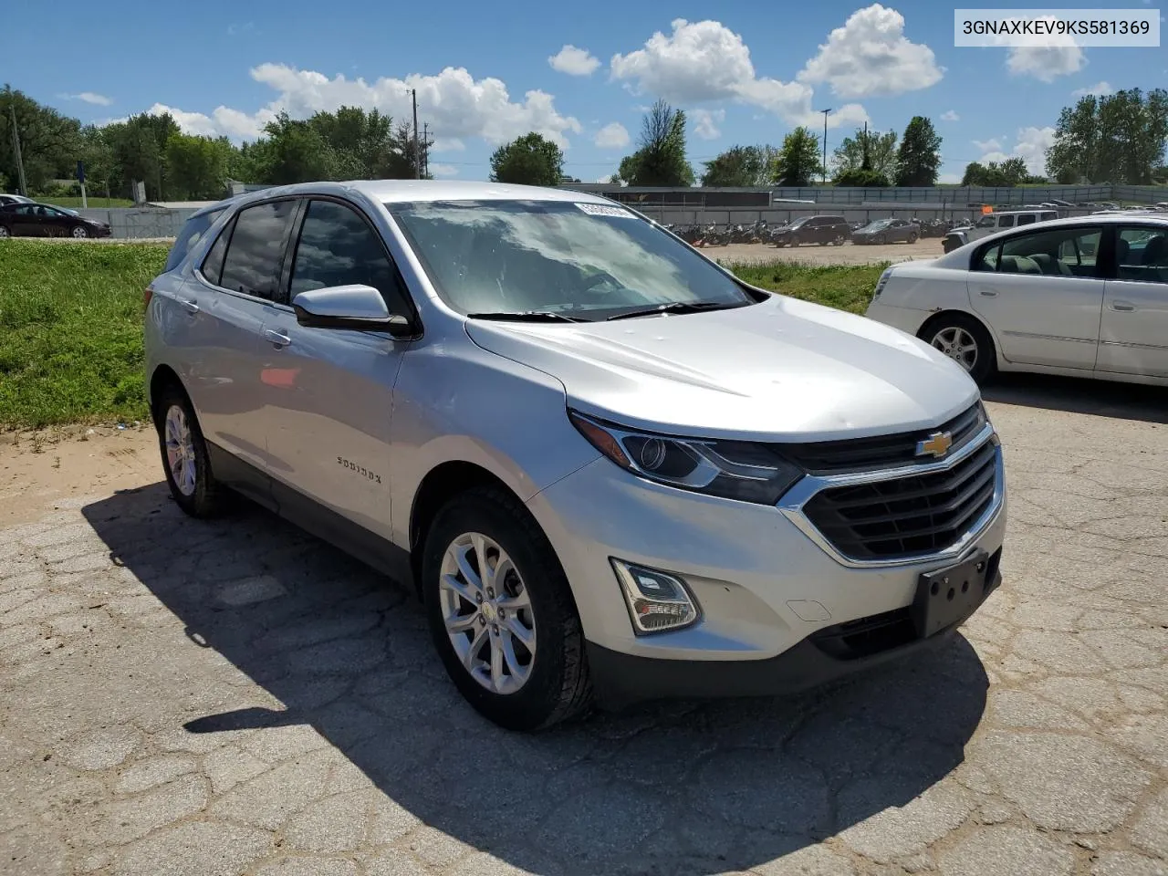 2019 Chevrolet Equinox Lt VIN: 3GNAXKEV9KS581369 Lot: 53585764