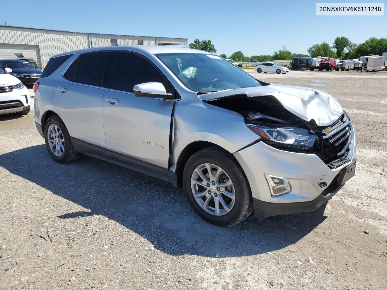 2019 Chevrolet Equinox Lt VIN: 2GNAXKEV6K6111248 Lot: 53689024