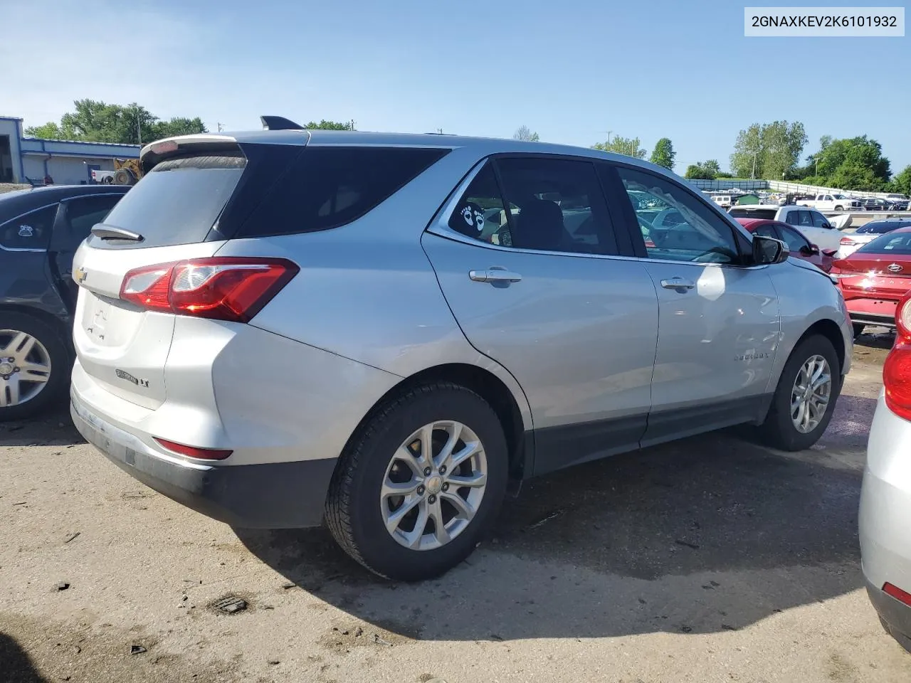 2019 Chevrolet Equinox Lt VIN: 2GNAXKEV2K6101932 Lot: 53859364