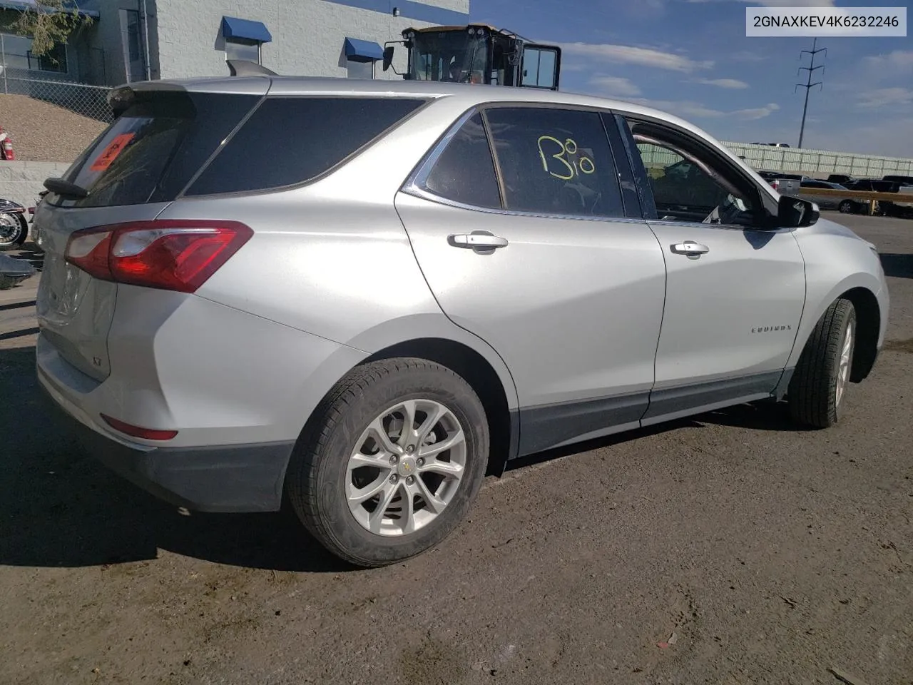 2019 Chevrolet Equinox Lt VIN: 2GNAXKEV4K6232246 Lot: 54403504