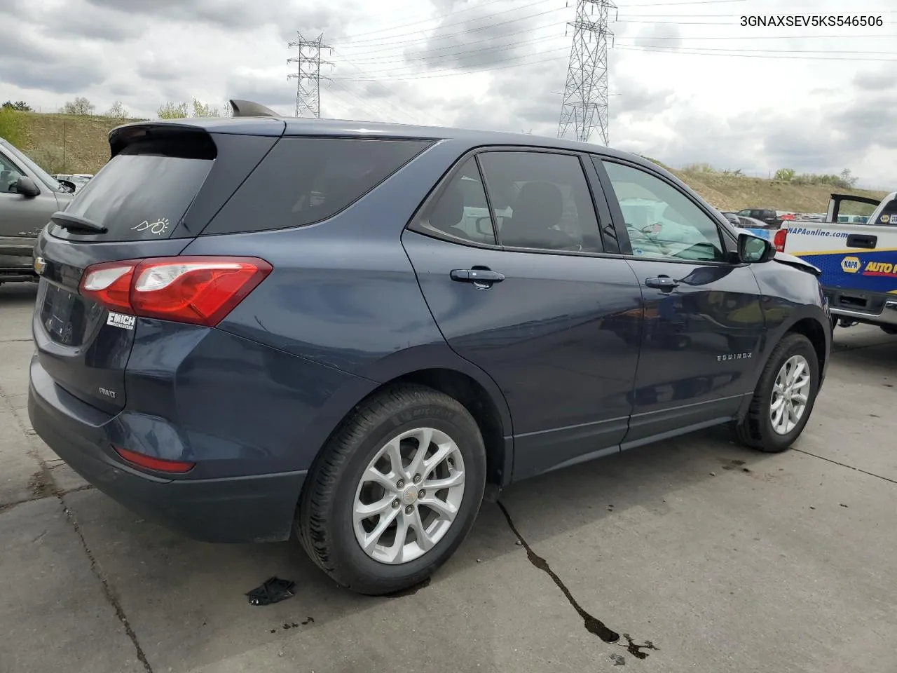 2019 Chevrolet Equinox Ls VIN: 3GNAXSEV5KS546506 Lot: 54559184