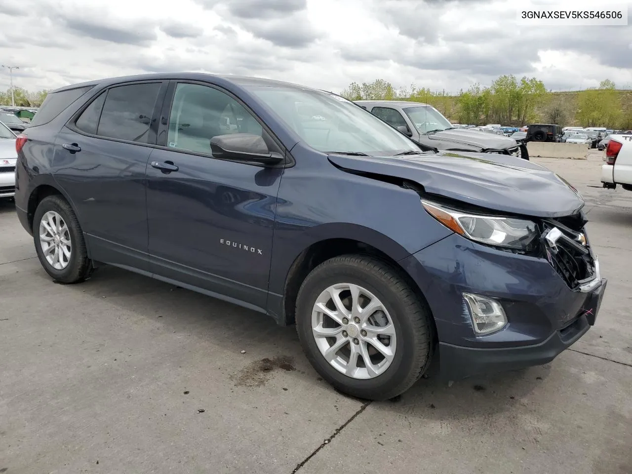 2019 Chevrolet Equinox Ls VIN: 3GNAXSEV5KS546506 Lot: 54559184