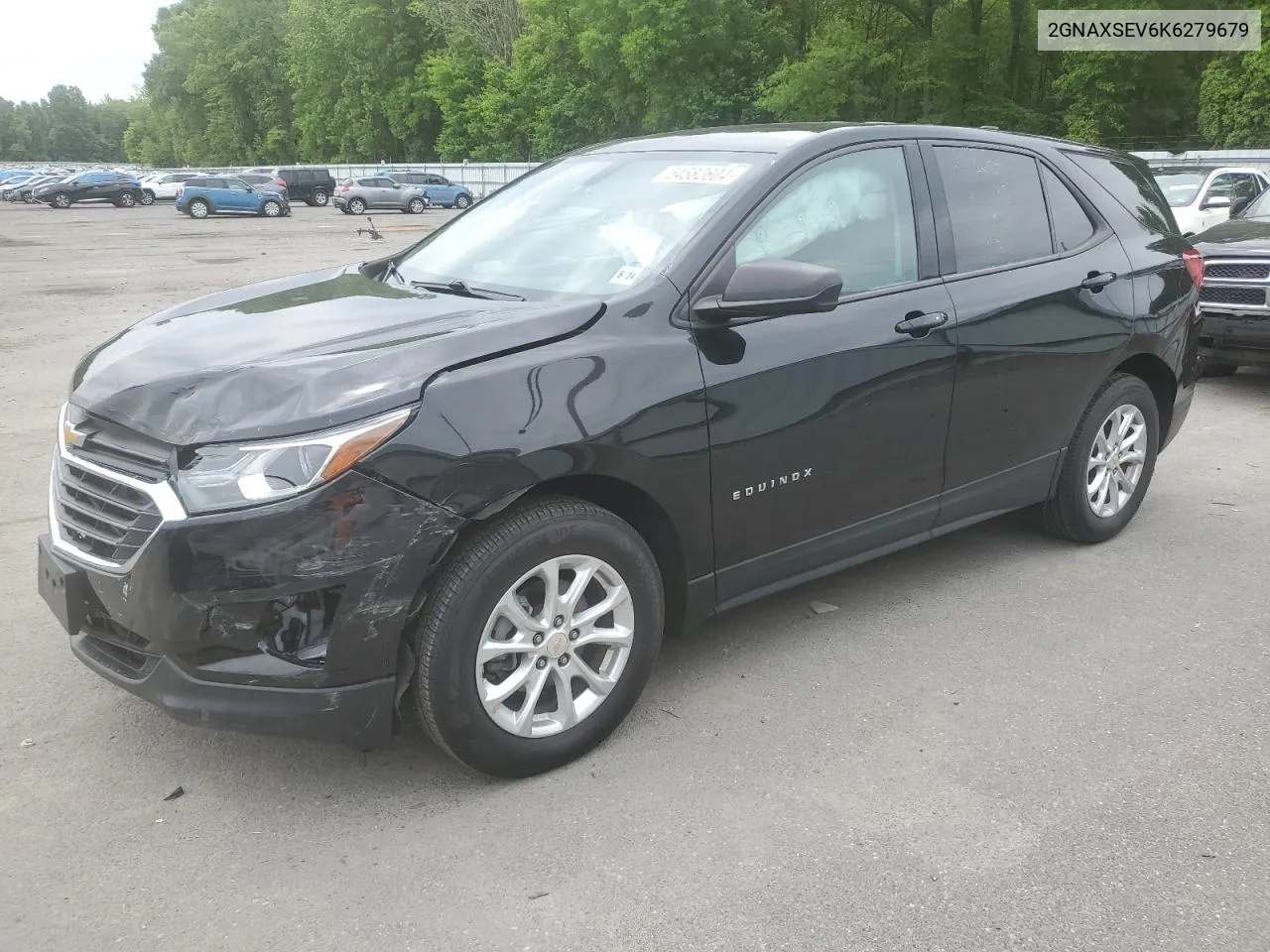 2019 Chevrolet Equinox Ls VIN: 2GNAXSEV6K6279679 Lot: 54582604