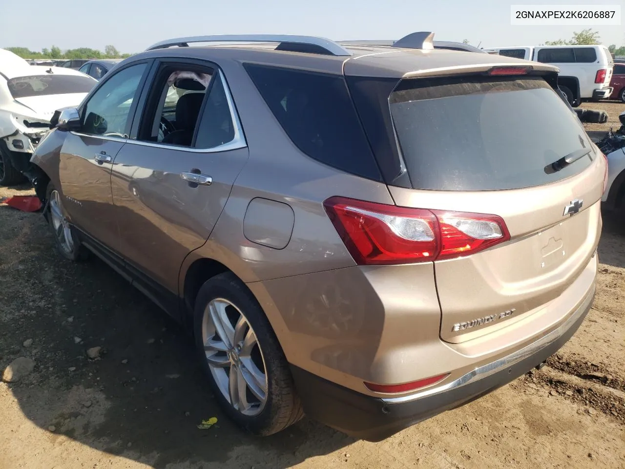 2019 Chevrolet Equinox Premier VIN: 2GNAXPEX2K6206887 Lot: 54719254