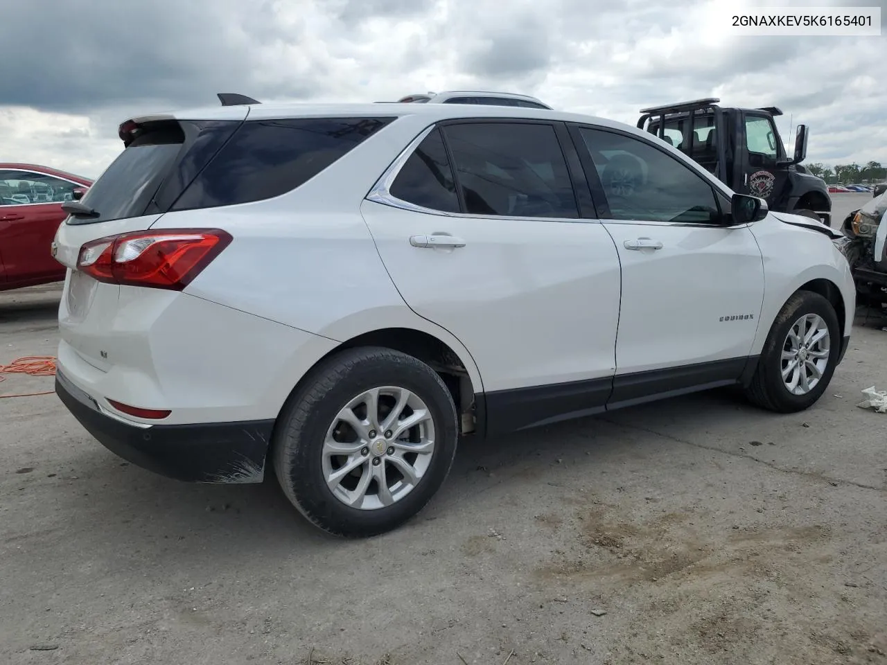 2019 Chevrolet Equinox Lt VIN: 2GNAXKEV5K6165401 Lot: 55022224