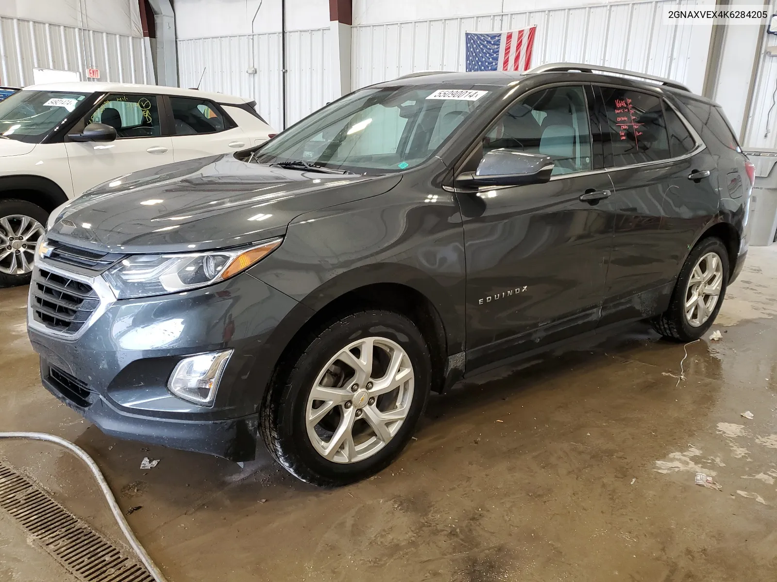 2019 Chevrolet Equinox Lt VIN: 2GNAXVEX4K6284205 Lot: 55090014