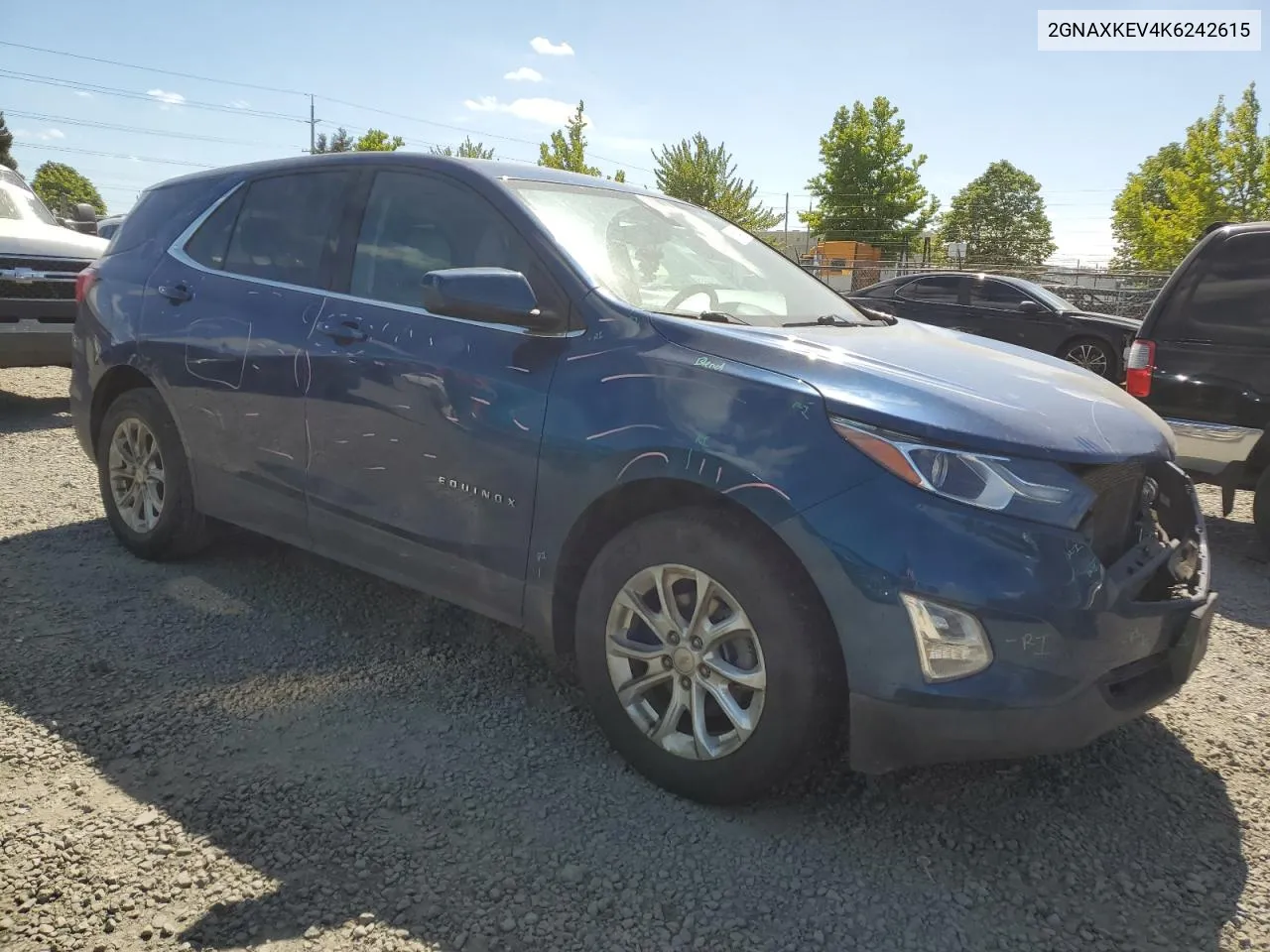 2019 Chevrolet Equinox Lt VIN: 2GNAXKEV4K6242615 Lot: 55564154