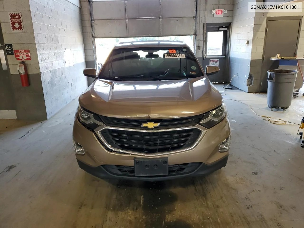 2019 Chevrolet Equinox Lt VIN: 2GNAXKEV1K6161801 Lot: 55800414