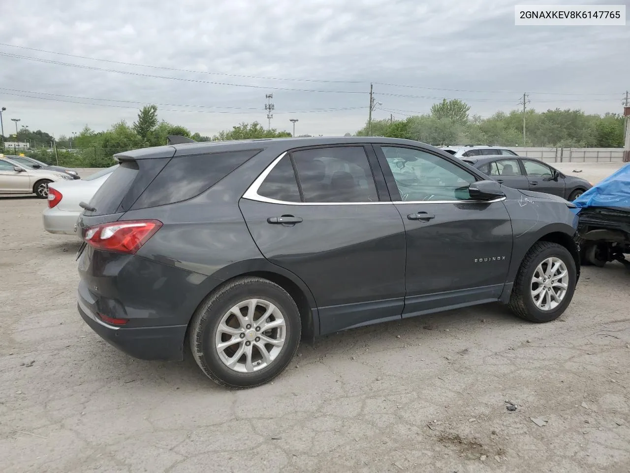 2019 Chevrolet Equinox Lt VIN: 2GNAXKEV8K6147765 Lot: 55901394