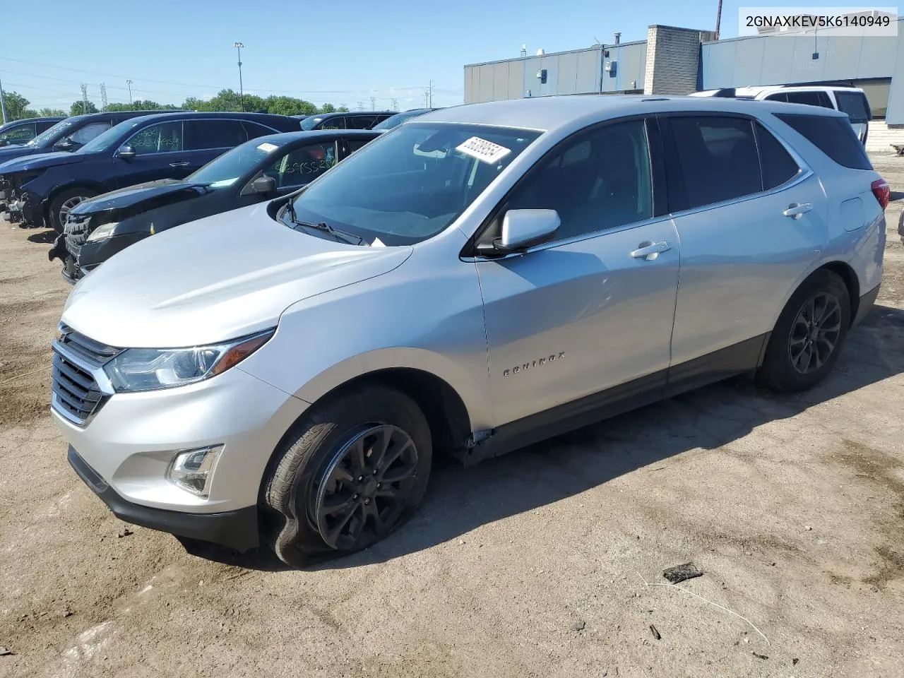 2019 Chevrolet Equinox Lt VIN: 2GNAXKEV5K6140949 Lot: 56389554