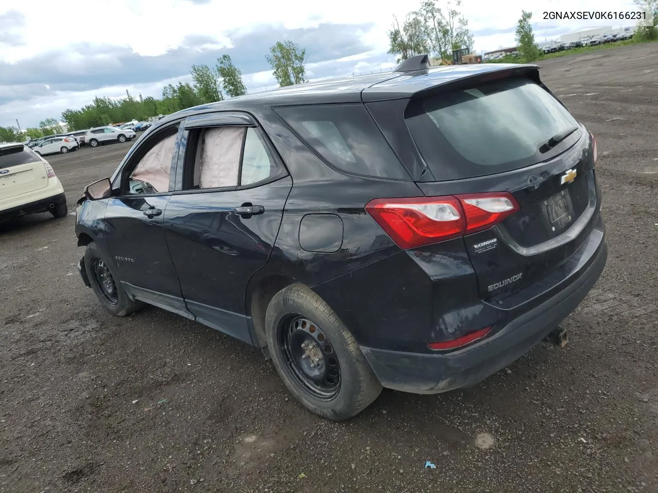 2019 Chevrolet Equinox Ls VIN: 2GNAXSEV0K6166231 Lot: 56446984