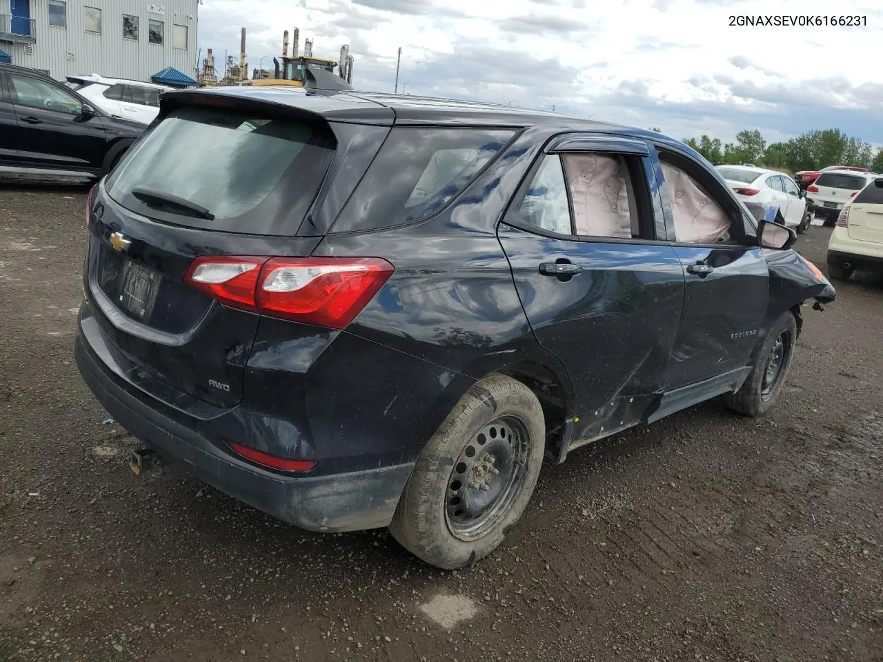 2019 Chevrolet Equinox Ls VIN: 2GNAXSEV0K6166231 Lot: 56446984