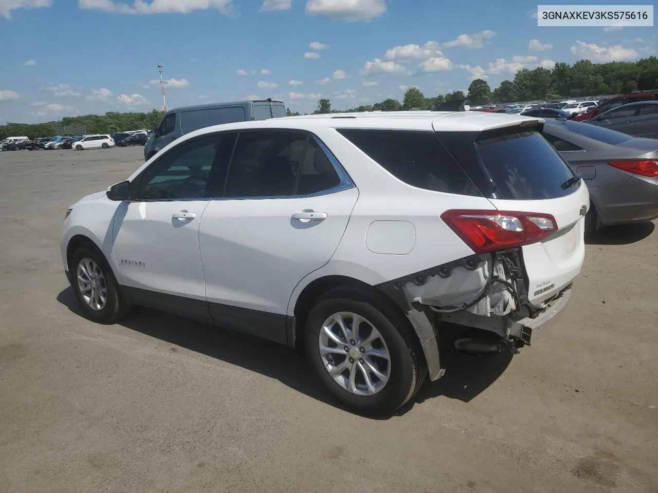 2019 Chevrolet Equinox Lt VIN: 3GNAXKEV3KS575616 Lot: 56683344