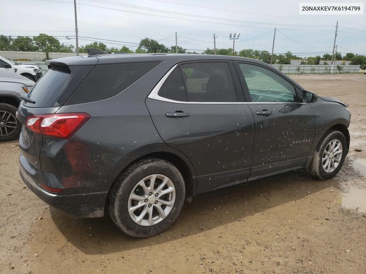 2019 Chevrolet Equinox Lt VIN: 2GNAXKEV7K6194799 Lot: 56771804