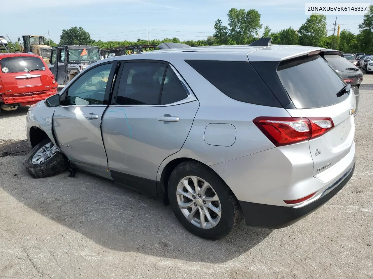 2019 Chevrolet Equinox Lt VIN: 2GNAXUEV5K6145337 Lot: 57035314