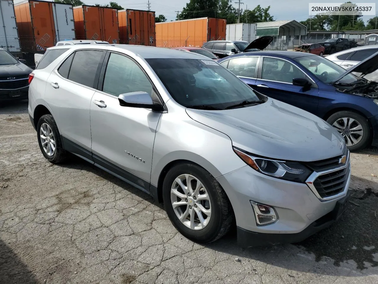 2019 Chevrolet Equinox Lt VIN: 2GNAXUEV5K6145337 Lot: 57035314