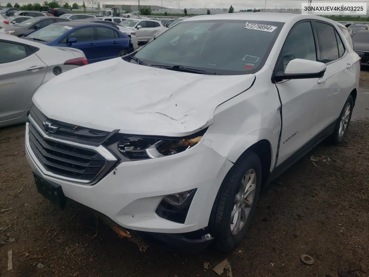 3GNAXUEV4KS603225 2019 Chevrolet Equinox Lt