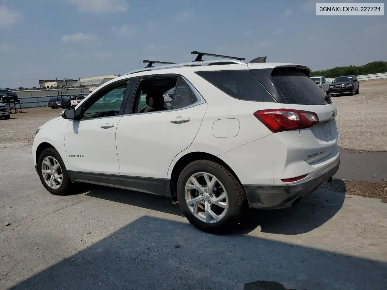 2019 Chevrolet Equinox Lt VIN: 3GNAXLEX7KL227724 Lot: 57463664