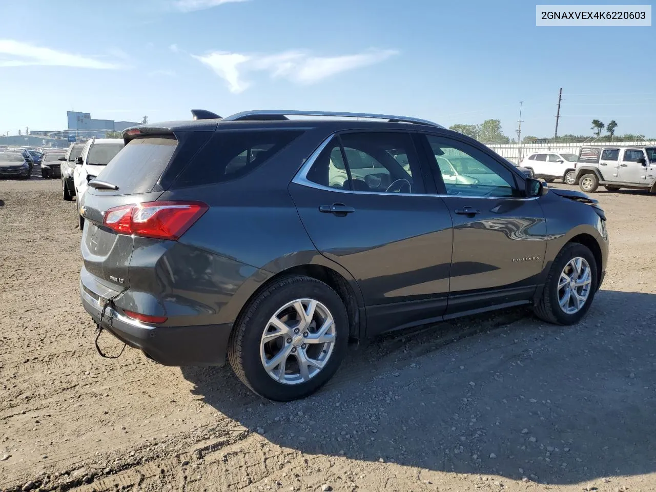 2019 Chevrolet Equinox Lt VIN: 2GNAXVEX4K6220603 Lot: 57509714