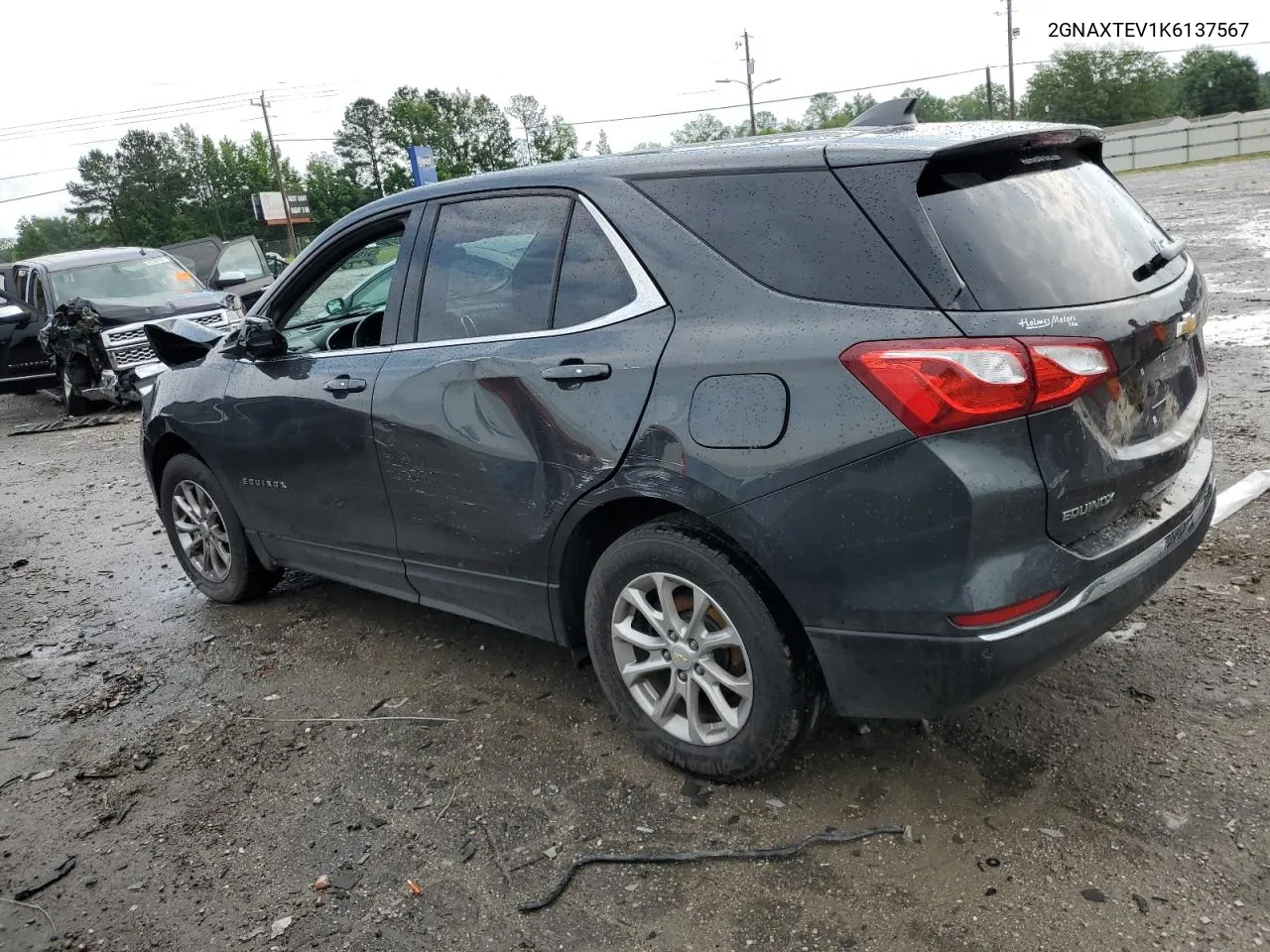 2019 Chevrolet Equinox Lt VIN: 2GNAXTEV1K6137567 Lot: 57630734